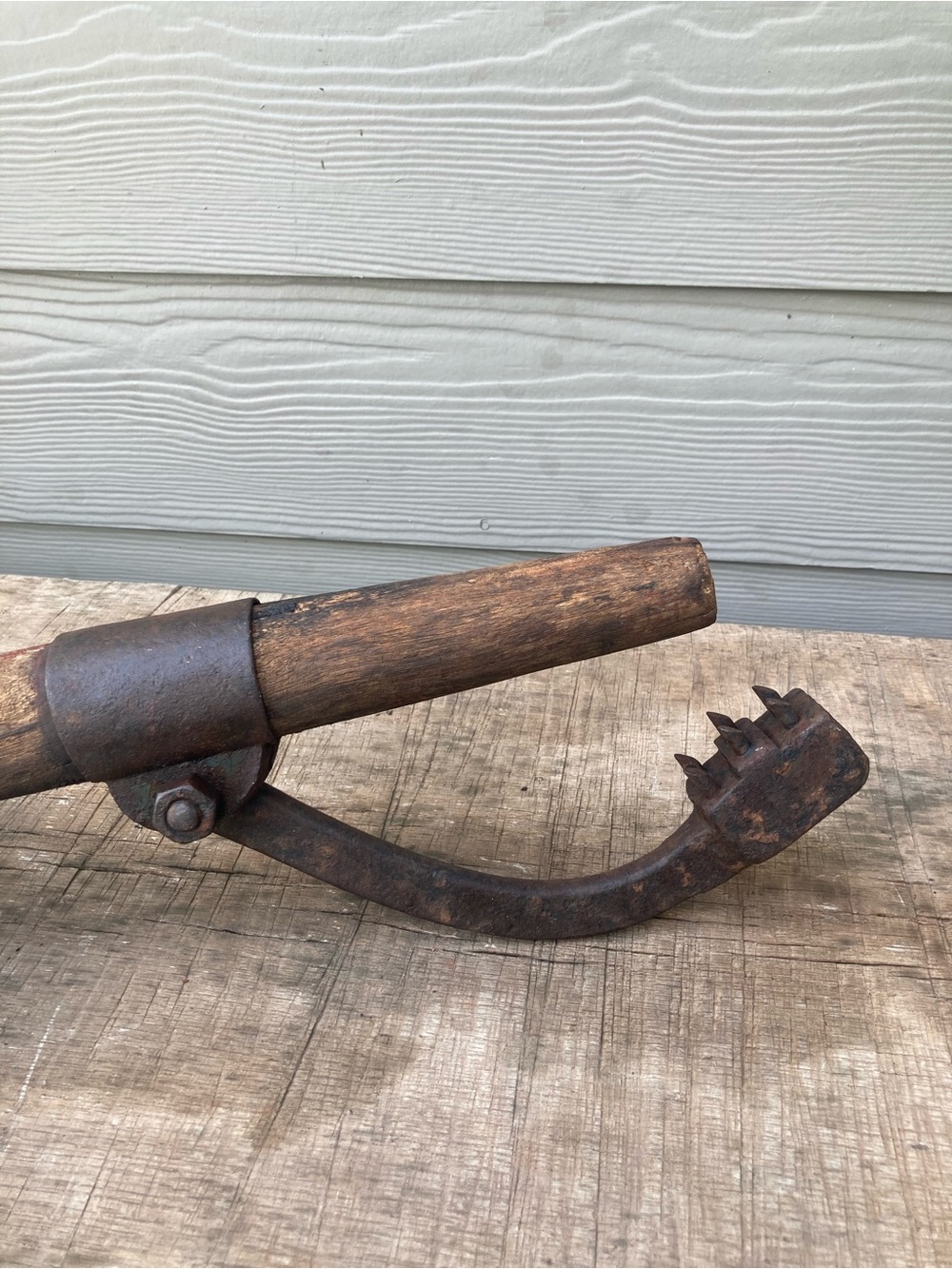 Vintage Cant Hook Log Roller Dog Logging Puller Tool Rustic Cabin Decor - Picture 15 of 16